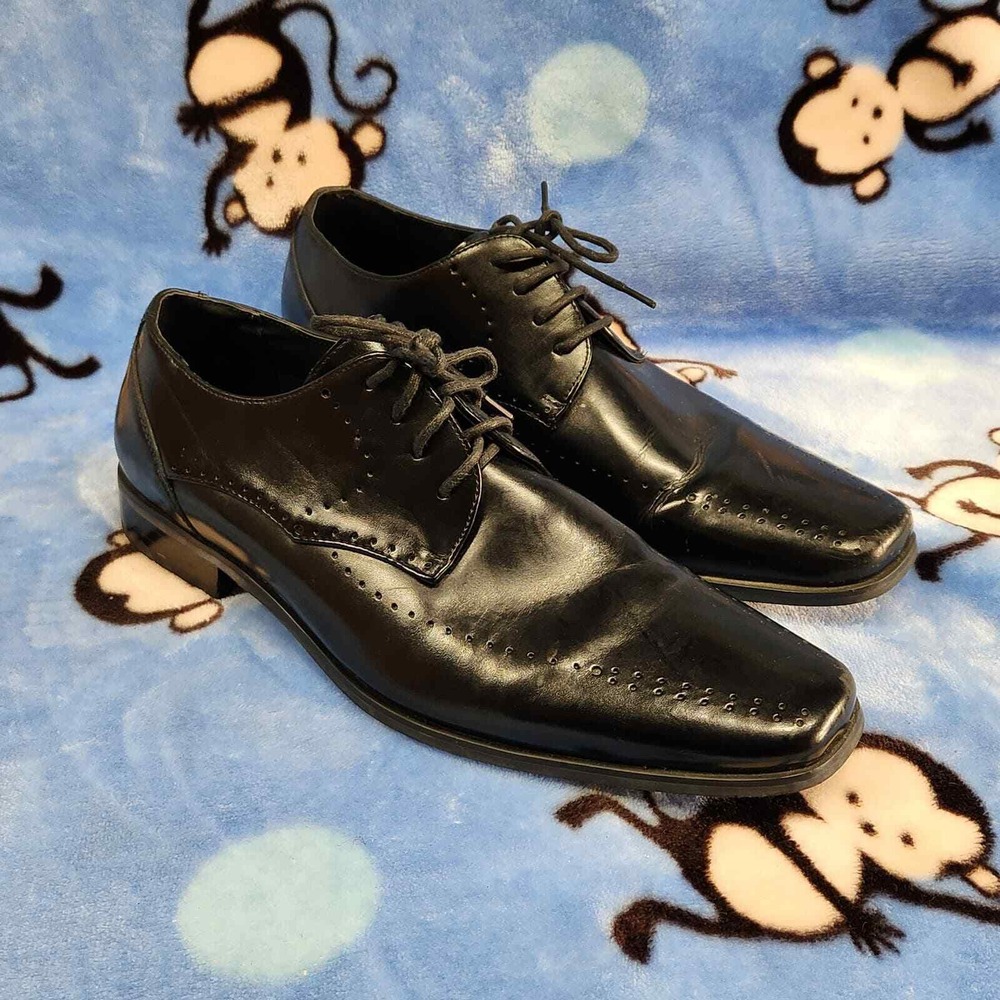 Stacy Adams Black‎ Dress Men's Shoes 24811-001 Size 8.5